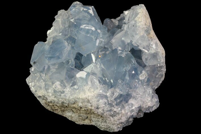 Sky Blue Celestine (Celestite) Crystal Cluster - Madagascar #75942